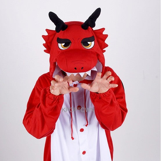 [PJB132] Animal Pajamas - Red Dragon - kpoptown.ca