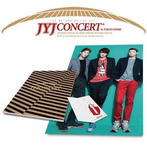JYJ Tokyo Dom Concert Goods - Mini Poster + Wrapping Paper Book + Key Holder SET - kpoptown.ca