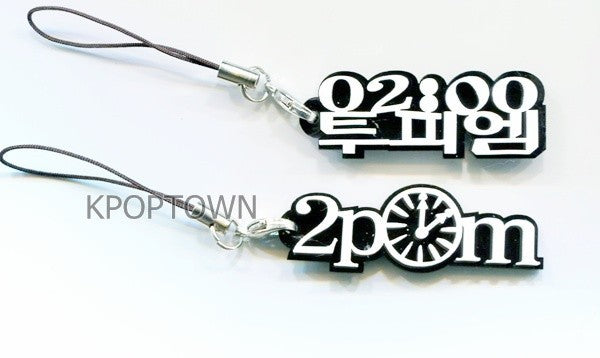 Embossed Carving Mobile strap of 2PM - kpoptown.ca