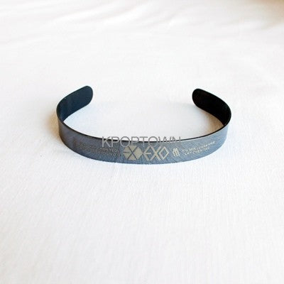 [EX102] EXO EXO-M Black Titanium Steel Bracelet Ver.2 - kpoptown.ca