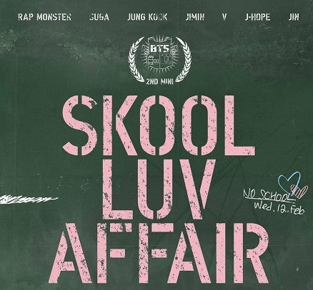 방탄소년단 BTS 2nd Mini Album - Skool Luv Affair CD + Booklet - kpoptown.ca