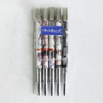 [Reseller] Ball Point Pen 5pcs SET [ Group Version ] - kpoptown.ca