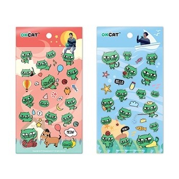 OKCATMALL - OKCAT Sticker Set - kpoptown.ca