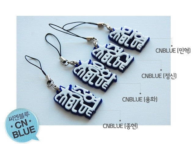 Embossed Carving Mobile strap of CNBLUE Members - kpoptown.ca