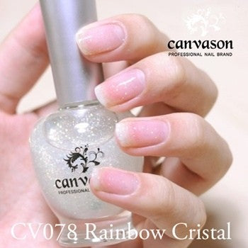 [ Canvason ] Rainbow Crystal Nail Polish 17ml - kpoptown.ca