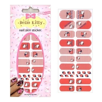 [ Nail Wrap ] Hello Kitty - Nail Skin Sticker Ver 1 - kpoptown.ca