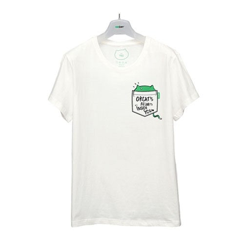 OKCATMALL - OKCAT T-Shirts Ver.2 ( 3Kinds ) - kpoptown.ca