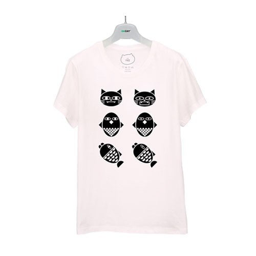 OKCATMALL - OKCAT T-Shirts Ver.2 ( 3Kinds ) - kpoptown.ca