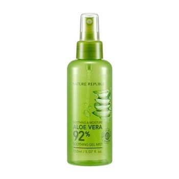 [ Nature Republic ] Soothing & Moisture Aloe Vera 92% Soothing Gel Mist 150ml - kpoptown.ca