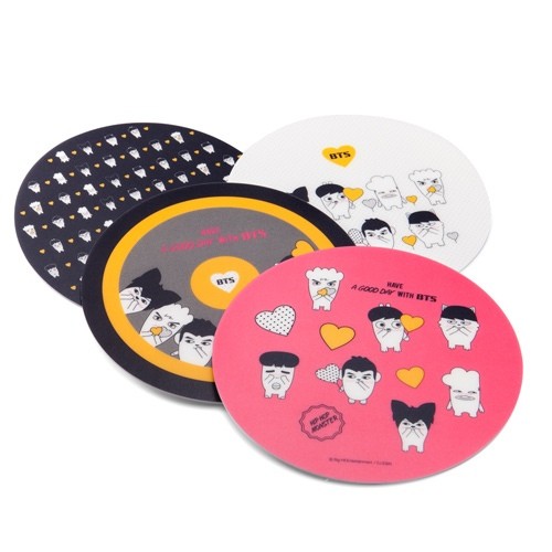 BTS HIPHOP MONSTER : Mouse Pad ( 4Colors ) - kpoptown.ca