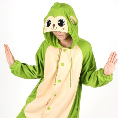 [PJB186] Animal Pajamas - Green Monkey - kpoptown.ca
