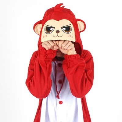 [PJB187] Animal Pajamas - Red Monkey - kpoptown.ca