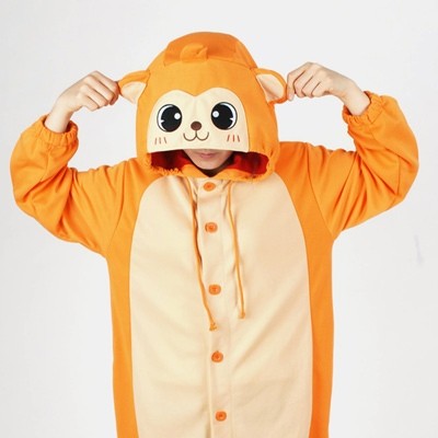 [PJB189] Animal Pajamas - Orange Monkey - kpoptown.ca