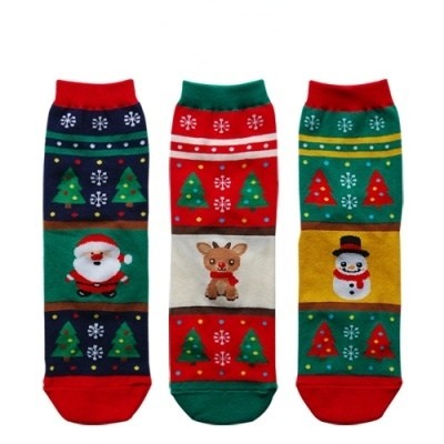 Merry Christmas Character Socks Set - kpoptown.ca