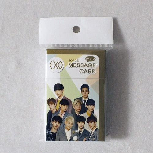 [Reseller] Message Photo Card Set [ Group Version ] - kpoptown.ca