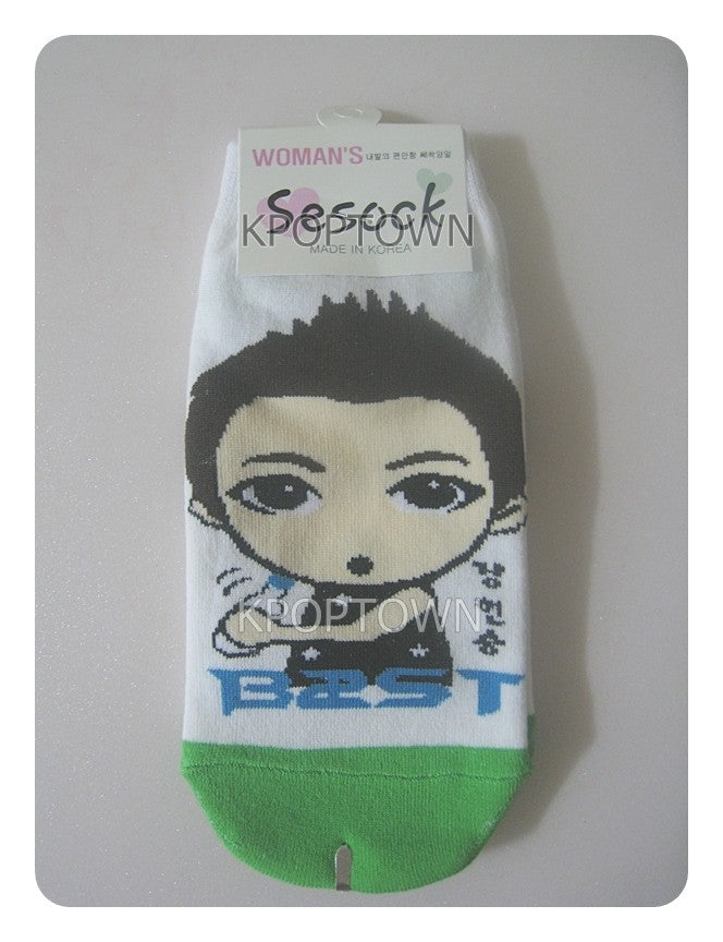 BEAST Sessock One Pair of Socks - Hyunseung - kpoptown.ca