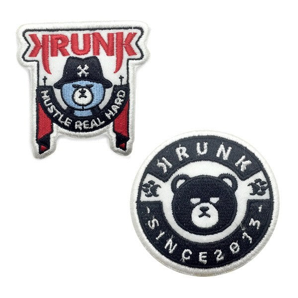 KRUNK WAPPEN BROACH ( 12Kinds ) - kpoptown.ca