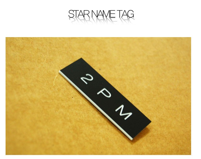 STAR Name Tag Badge of 2PM - kpoptown.ca