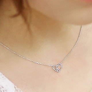 [AS28] Heart Breaker Necklace - kpoptown.ca