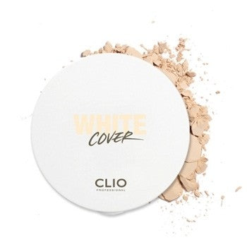 [CLIO] White Cover Sun Pact SPF50+ PA+++ ( 2Colors ) - kpoptown.ca