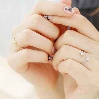 [AS56] Heart to Heart Ring - kpoptown.ca