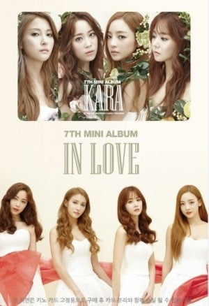 Kara 7th Mini Album - IN LOVE KIHNO Card Album - kpoptown.ca