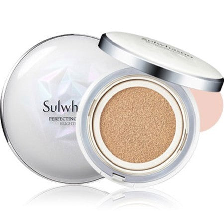 [ SULHWASOO ] Perfecting Cushion Brightening 15g + Refill 15g SPF50+/PA+++ - kpoptown.ca