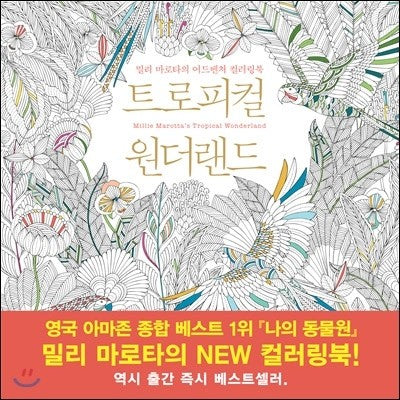 Anti-Stress Colouring Book : Tropical Wonderland - kpoptown.ca