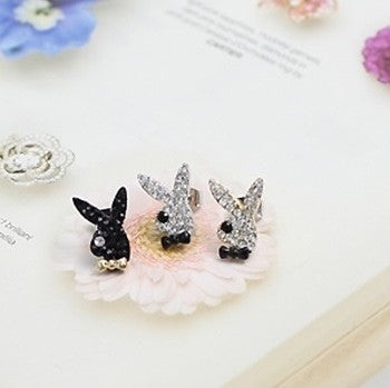 [BB19] GD TOP High High Playboy Rabbit Earrings - kpoptown.ca