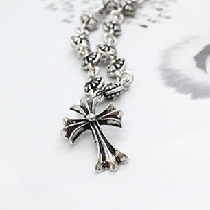 [BB40] Bigbang Smoky Cross Necklace - kpoptown.ca