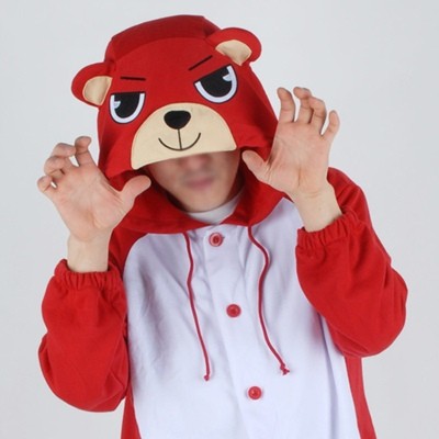 [PJB197] Animal Pajamas - Red Bear - kpoptown.ca