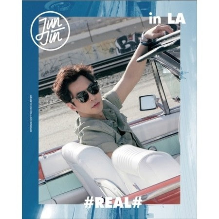 JUNJIN 2nd Mini Repackage - [ REAL in LA ] CD + DVD - kpoptown.ca