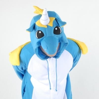 [PJB212] Animal Pajamas - Hot Blue Unicorn - kpoptown.ca