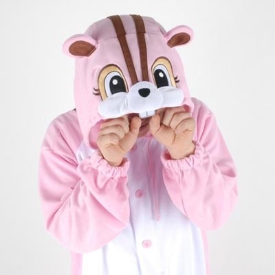 [PJB214] Animal Pajamas - Pink Squirrel - kpoptown.ca