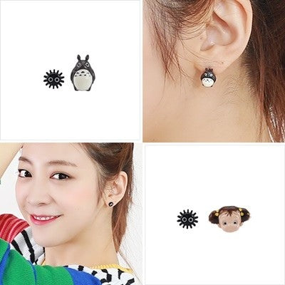 [AS104] Totoro Earring - kpoptown.ca