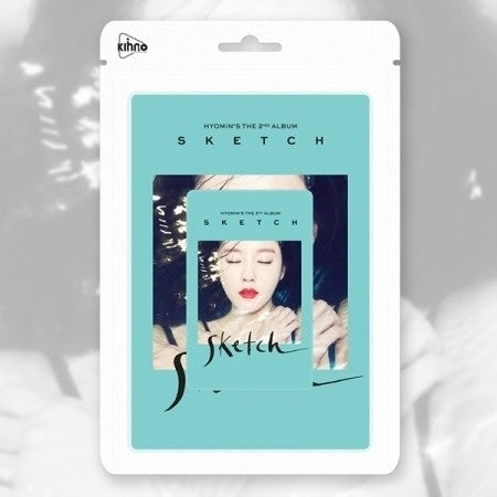 [Kihno Card Edition] HYOMIN 2nd Mini Album - SKETCH Music Card - kpoptown.ca