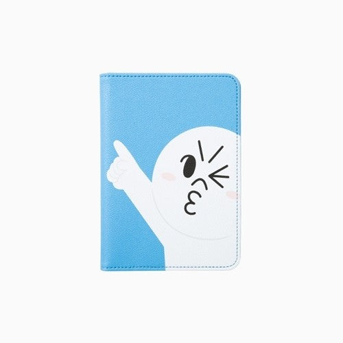 [LINE FRIENDS Goods] Moon Passport Case - kpoptown.ca