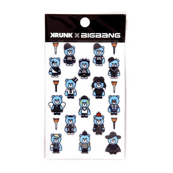 [MADE] BIGBANG X KRUNK ARTTOY STICKER - kpoptown.ca