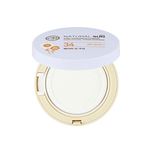 [Thefaceshop] Natural Sun Eco Baby Sun Cushion SPF34 PA++ 15g - kpoptown.ca