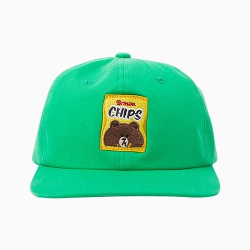 [LINE FRIENDS Goods] Deep Green Brown Chips Ball Cap - kpoptown.ca