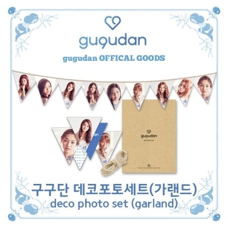 GUGUDAN Act.1 The Little Mermaid Goods - Deco Photo Set (Garland) - kpoptown.ca