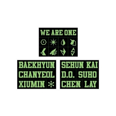 EXO - EXO PLANET.3 THE EXO'r DIUM in SEOUL : Reflective Sticker - kpoptown.ca