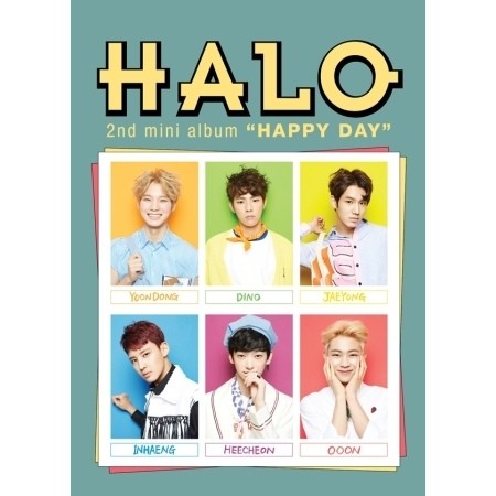 HALO 2nd mini album - HAPPY DAY CD - kpoptown.ca