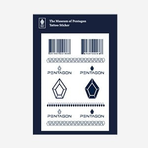 PENTAGON The Musum of Pentagon - Tattoo Sticker - kpoptown.ca