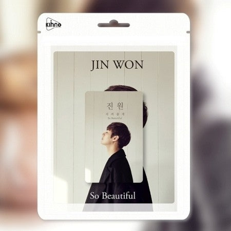 JIN WON - SO BEAUTIFUL Single Album (KIHNO CARD ALBUM) - kpoptown.ca