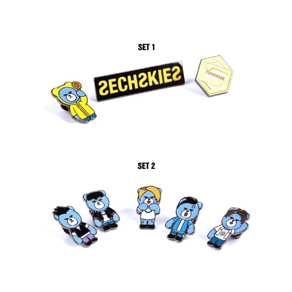 SECHSKIES X KRUNK BADGE SET (2Kinds) - kpoptown.ca