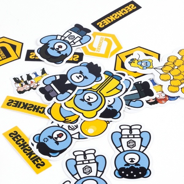 SECHSKIES X KRUNK STICKER SET - kpoptown.ca