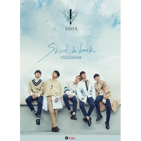 100% 4th Mini Album - SKETCHBOOK CD - kpoptown.ca