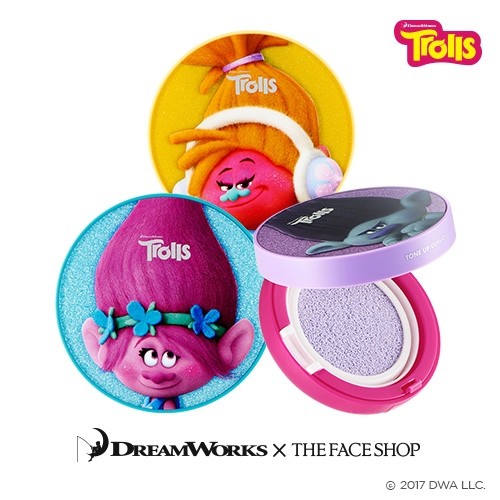 [Thefaceshop] Trolls Tone UP Cushion(3Kinds) 15g - kpoptown.ca