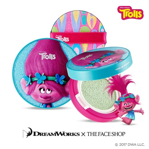 [Thefaceshop] Trolls Tone UP Cushion(3Kinds) 15g - kpoptown.ca